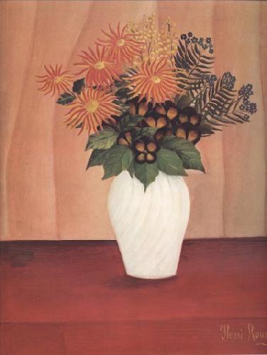 Henri Rousseau Bouquet of Flowers